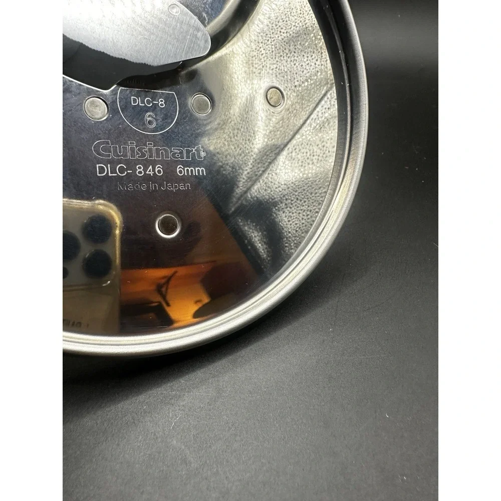Cuisinart DLC-846 Extra Large Slicer 6 mm Disc DLC-8 DLC-10 Blade Made In Japan
